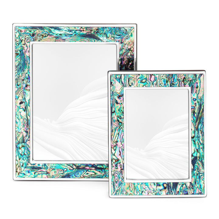 Giovanni Raspini Small Abalone Frame - Silver and abalone frame - 02403