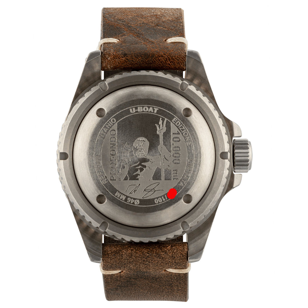 Reloj U-BOAT Profondo 10000 MT Edición Limitada 100uds ref. 3600