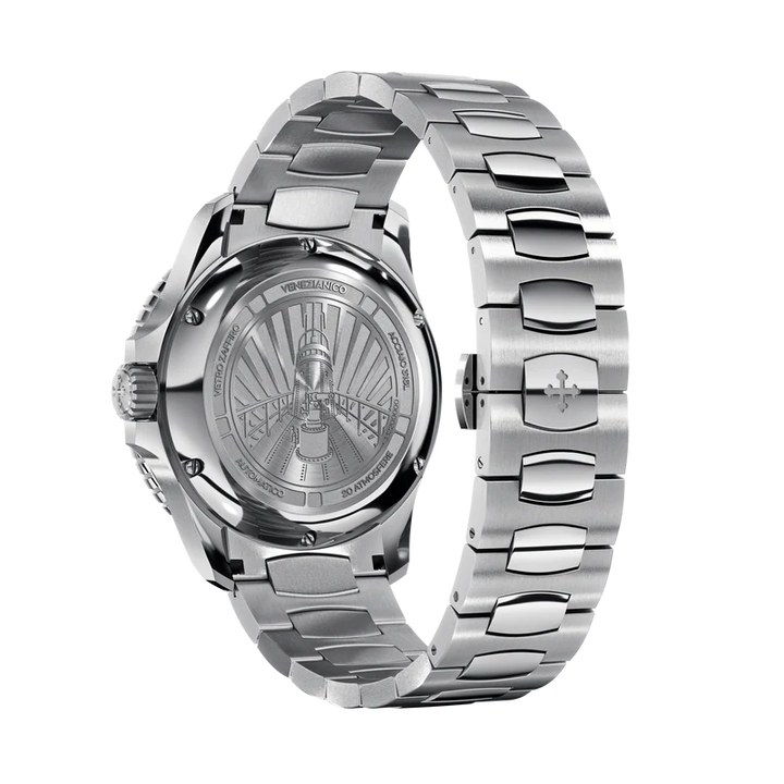 Venezianico orologio Nereide 42mm blu automatico acciaio 3321502C