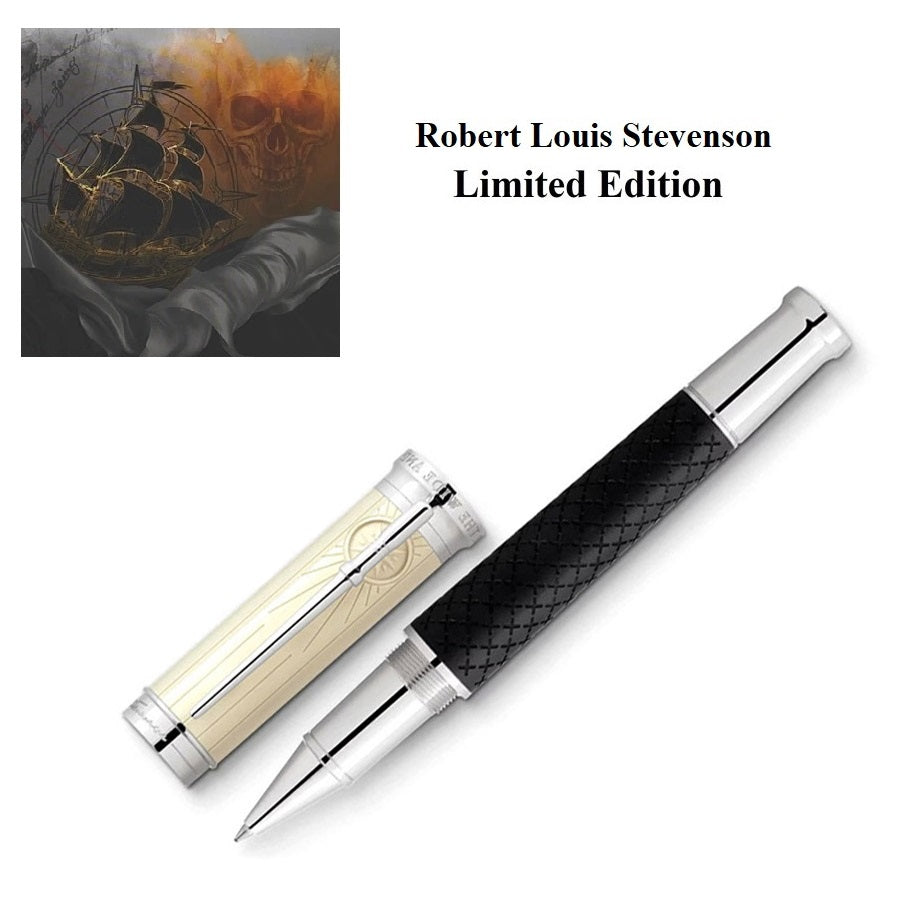 Montblanc Roller Writers Edition Hulde aan Robert Loius Stevenson Limited Edition 129418