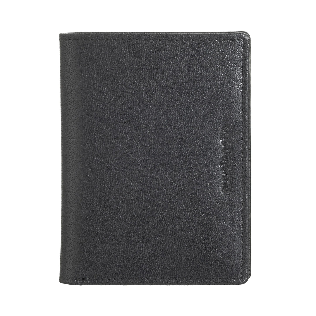 Nuvola Pelle Portafoglio Uomo Piccolo in Pelle Bufalo, Portacarte Compatto, Porta Banconote, Portafoglio Tascabile Slim Bifold