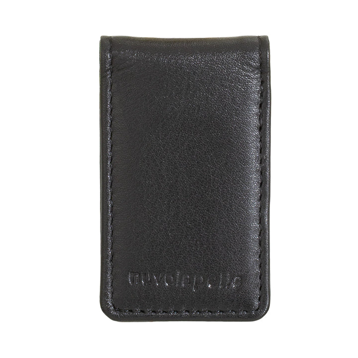 Nuvola Pelle Magnetische Geldklammer aus echtem Leder – magnetische Geldklammer für Banknoten für Damen und Herren