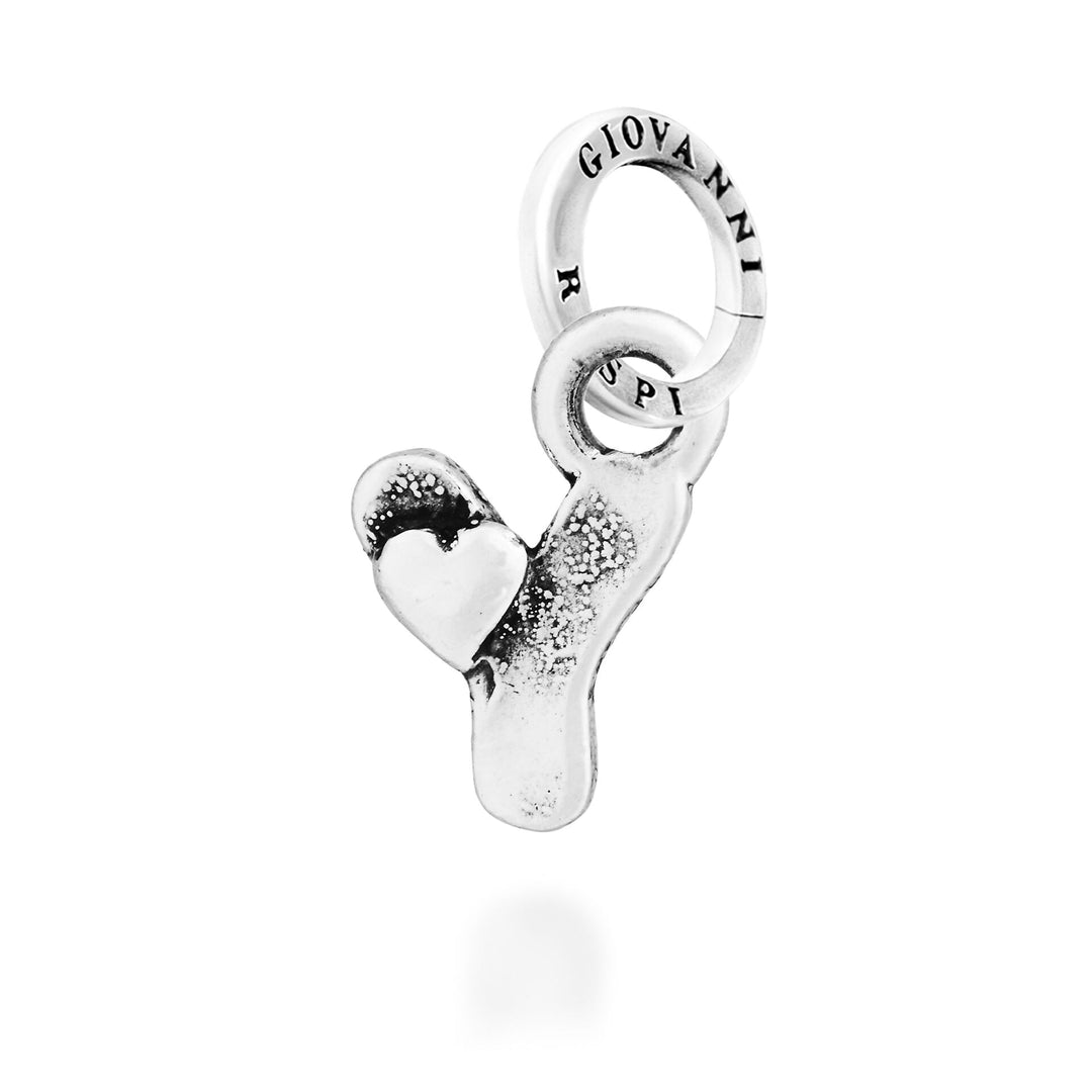Giovanni Raspini Charm Corazoncito "Y" - Charm Plata - 12801