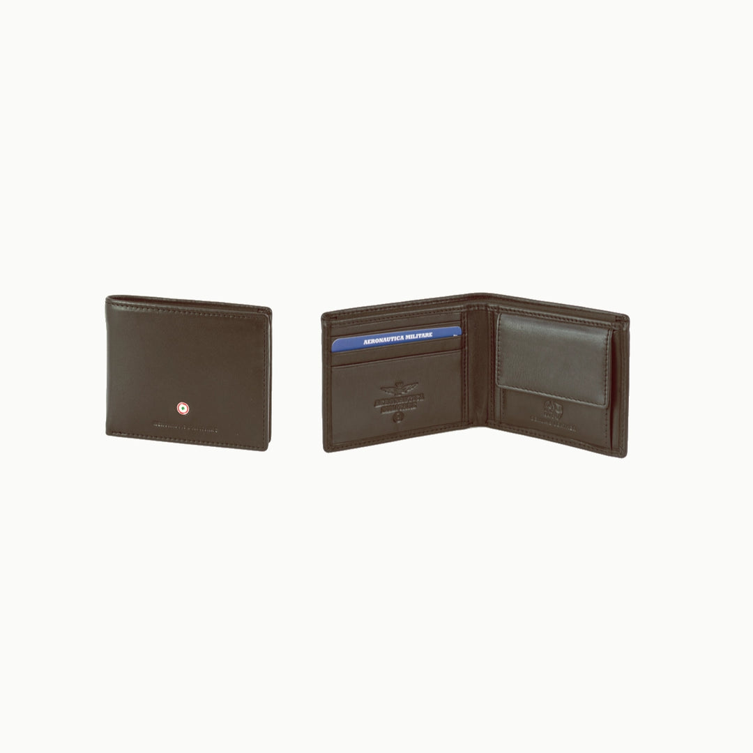 Small wallet with coin holder New Plate line