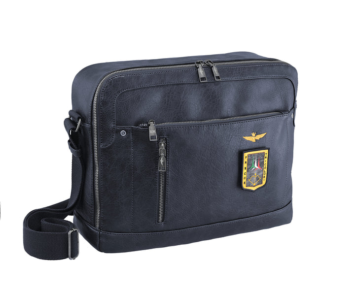 Aeronautica Militare Messenger uomo porta PC linea Pilot AM474-BL