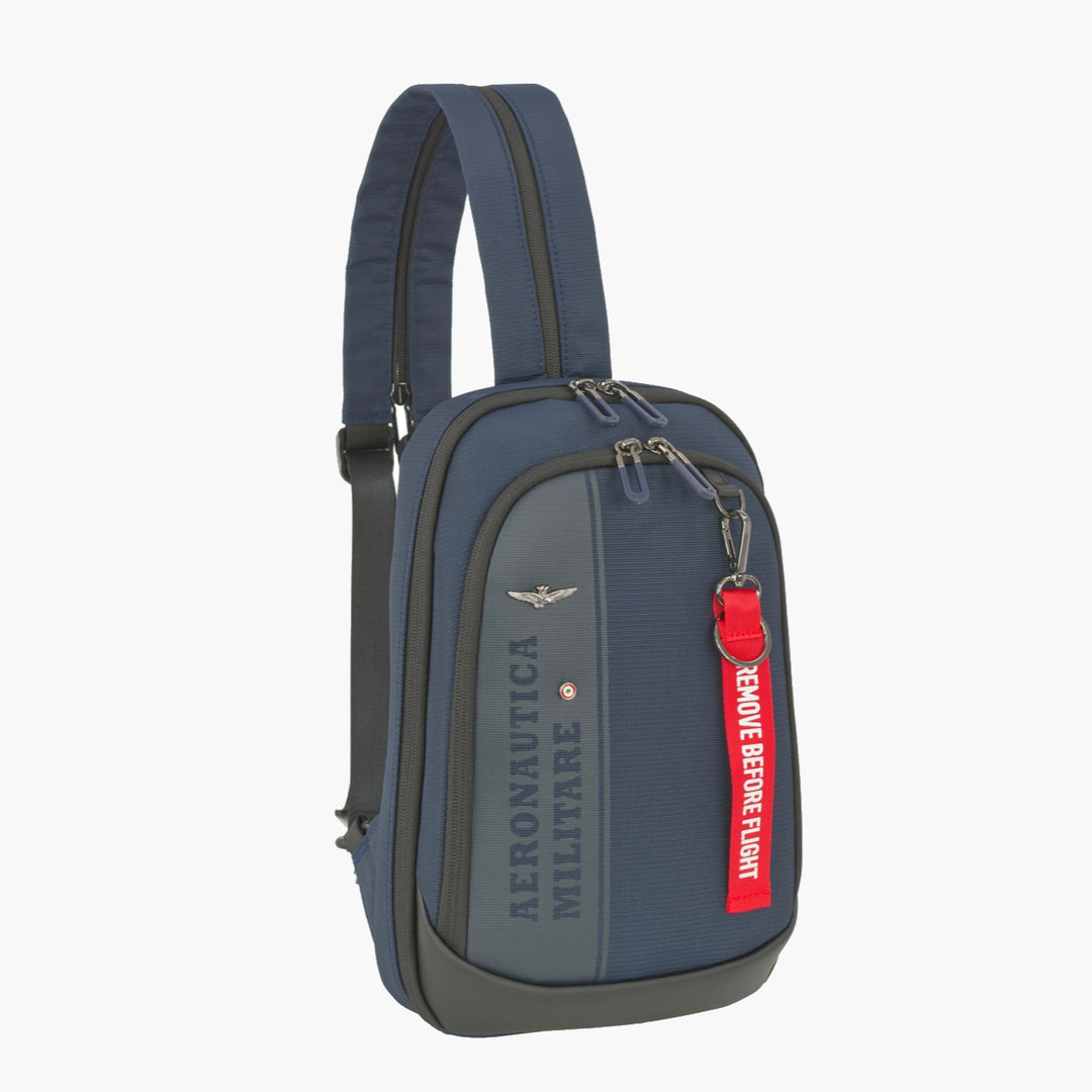 One-shoulder convertible into a Spitfire line backpack