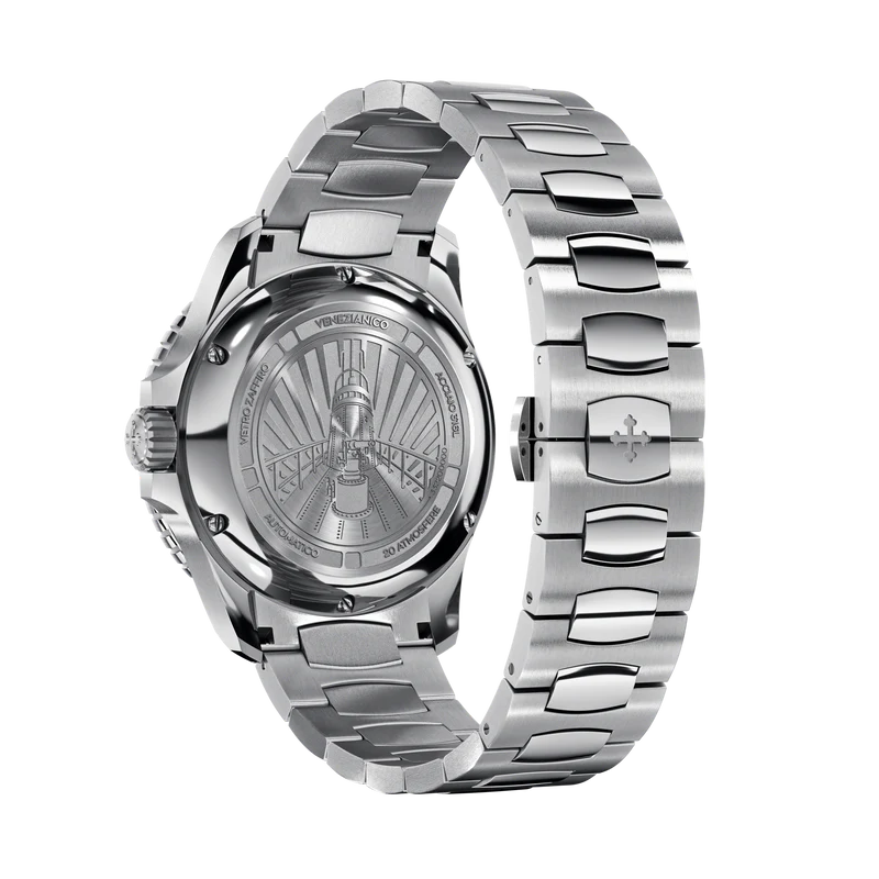 Venezianico Nereide 42mm green automatic steel watch 3321501C