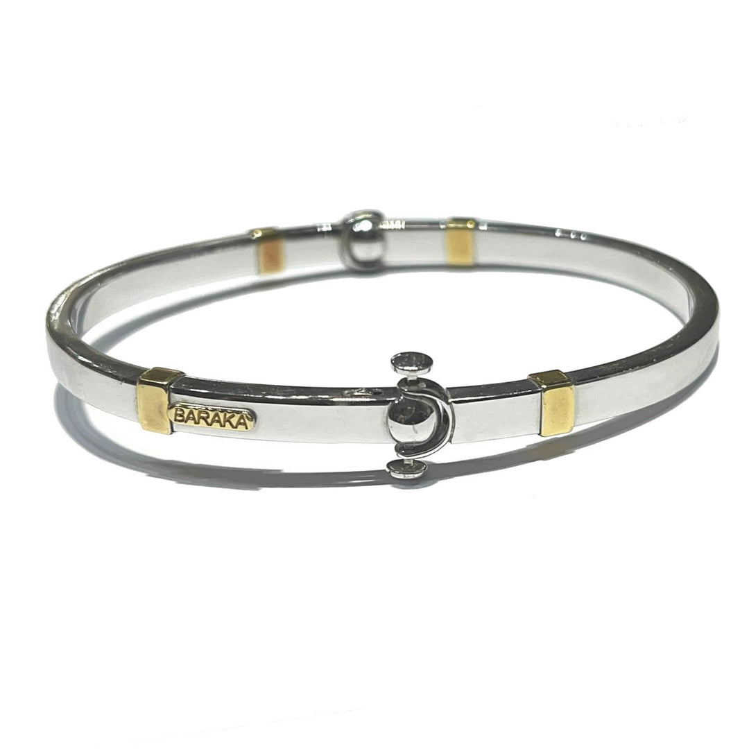 Brazalete Baraka Pulsera rígida Brazalete de Oro de 18kt BR21044