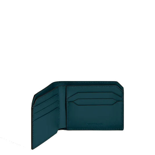 Portefeuille Montblanc 6 compartiments Soft blue legion 198743