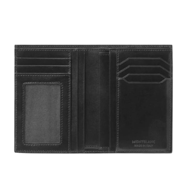 Cartera Montblanc 7 compartimentos y porta identificación Meisterstück negro 198380