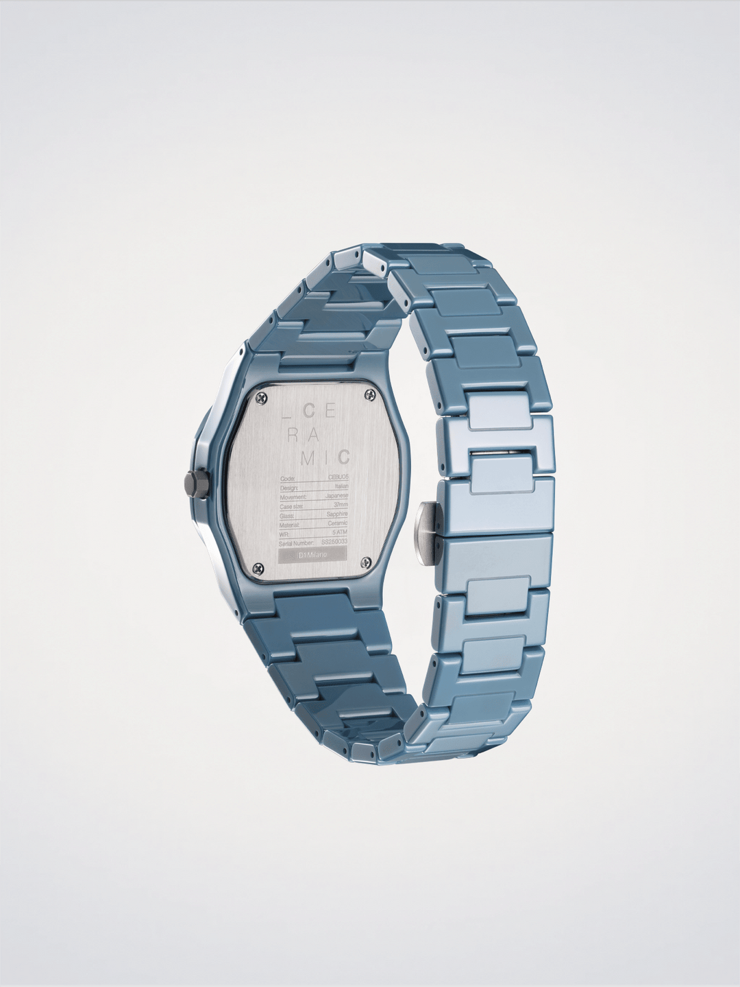 D1 Milano Reinblaue Keramik 37 mm D1-CEBU05