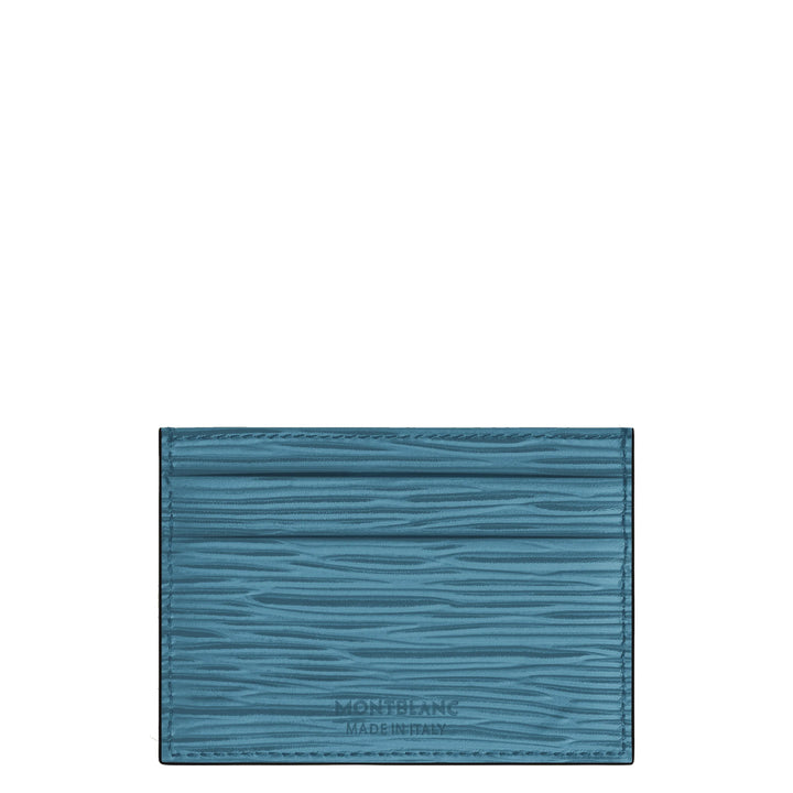 Porte-cartes Montblanc 5 compartiments 4810 Bleu Fumé 199349
