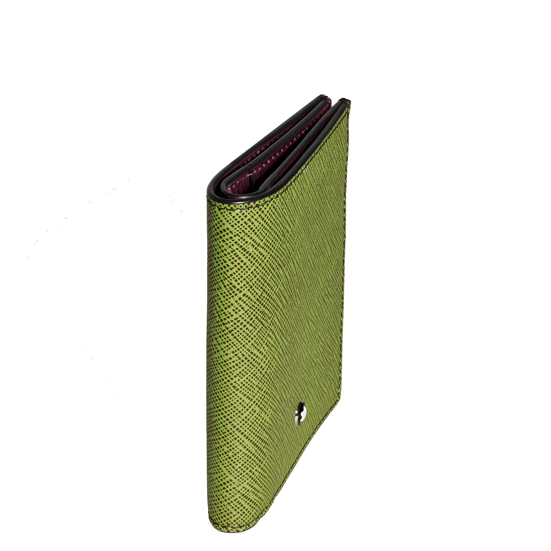 Montblanc mini cartera 4 compartimentos Sartorial multi lima/cassis 199355