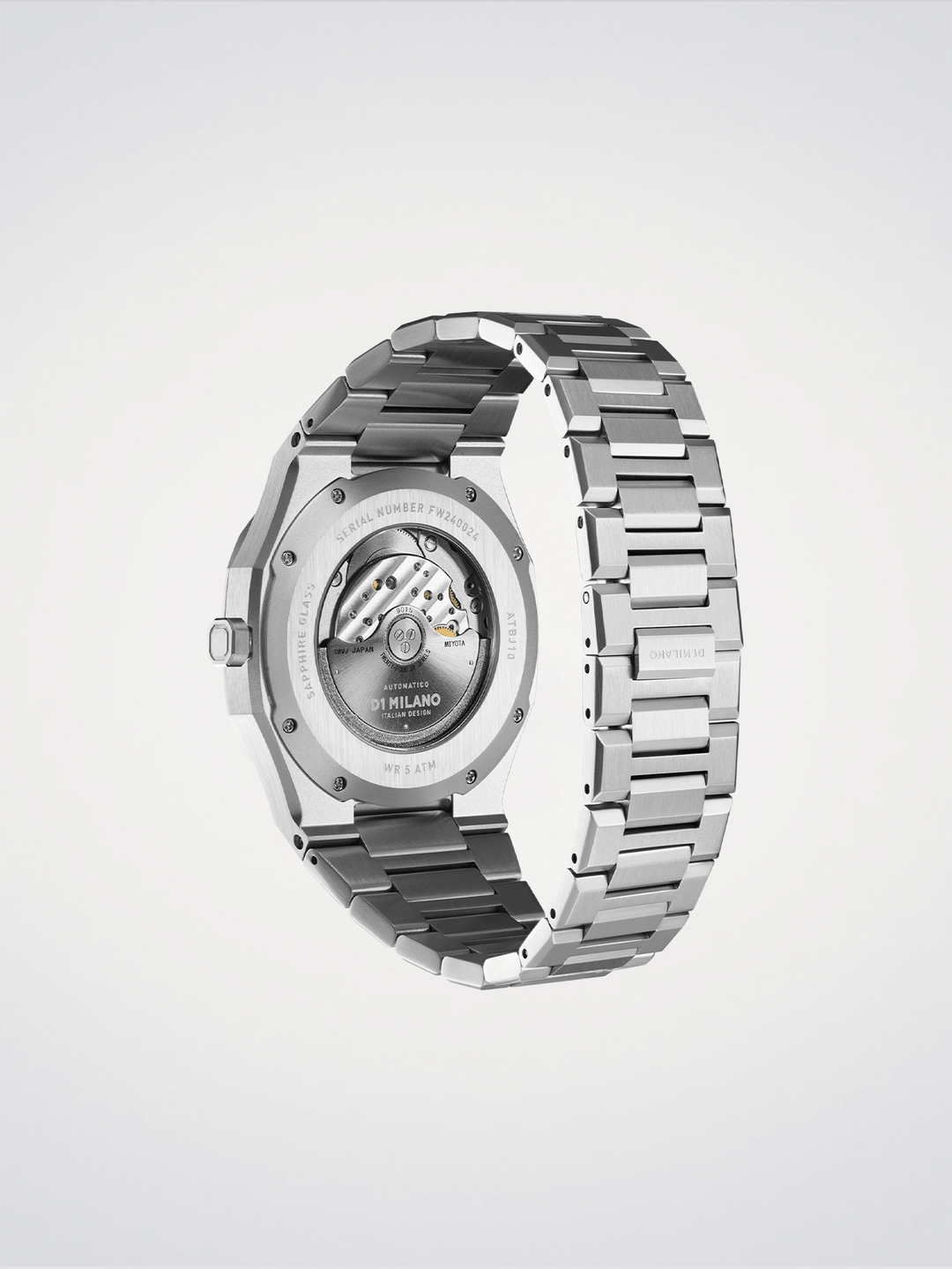 D1 Milano Black Automatico 41,5 mm D1-ATBJ10