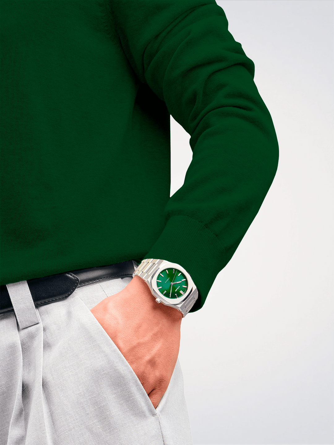 D1 Milano Green Automatico 41,5 mm D1-ATBJ12