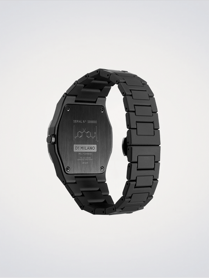 D1 Milano Space Grey Polycarbon 40,5 mm D1-PCBJ13