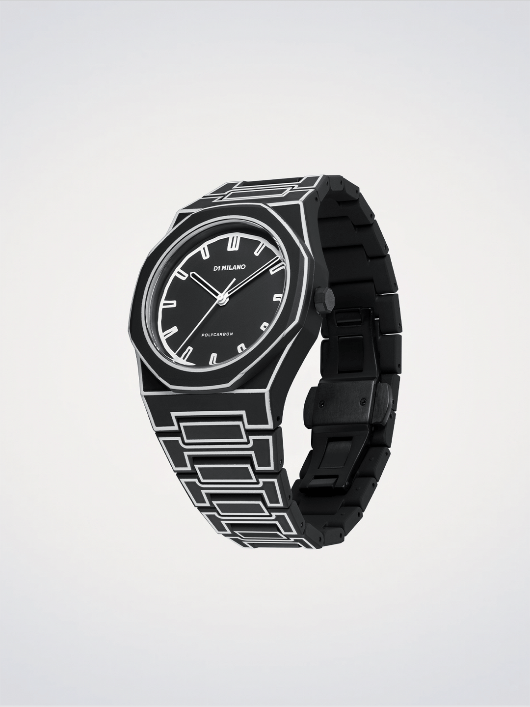 D1 Milano Black Sketch Polycarbon 40,5mm D1-PCBJ33