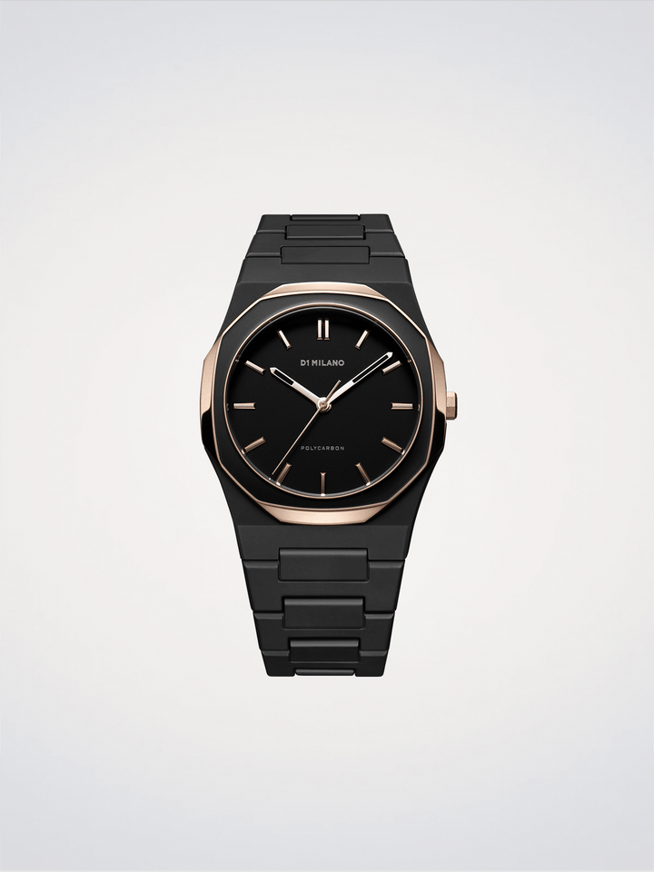 D1 Milano Black Mesh Polycarbon 40,5mm D1-PCBJ35