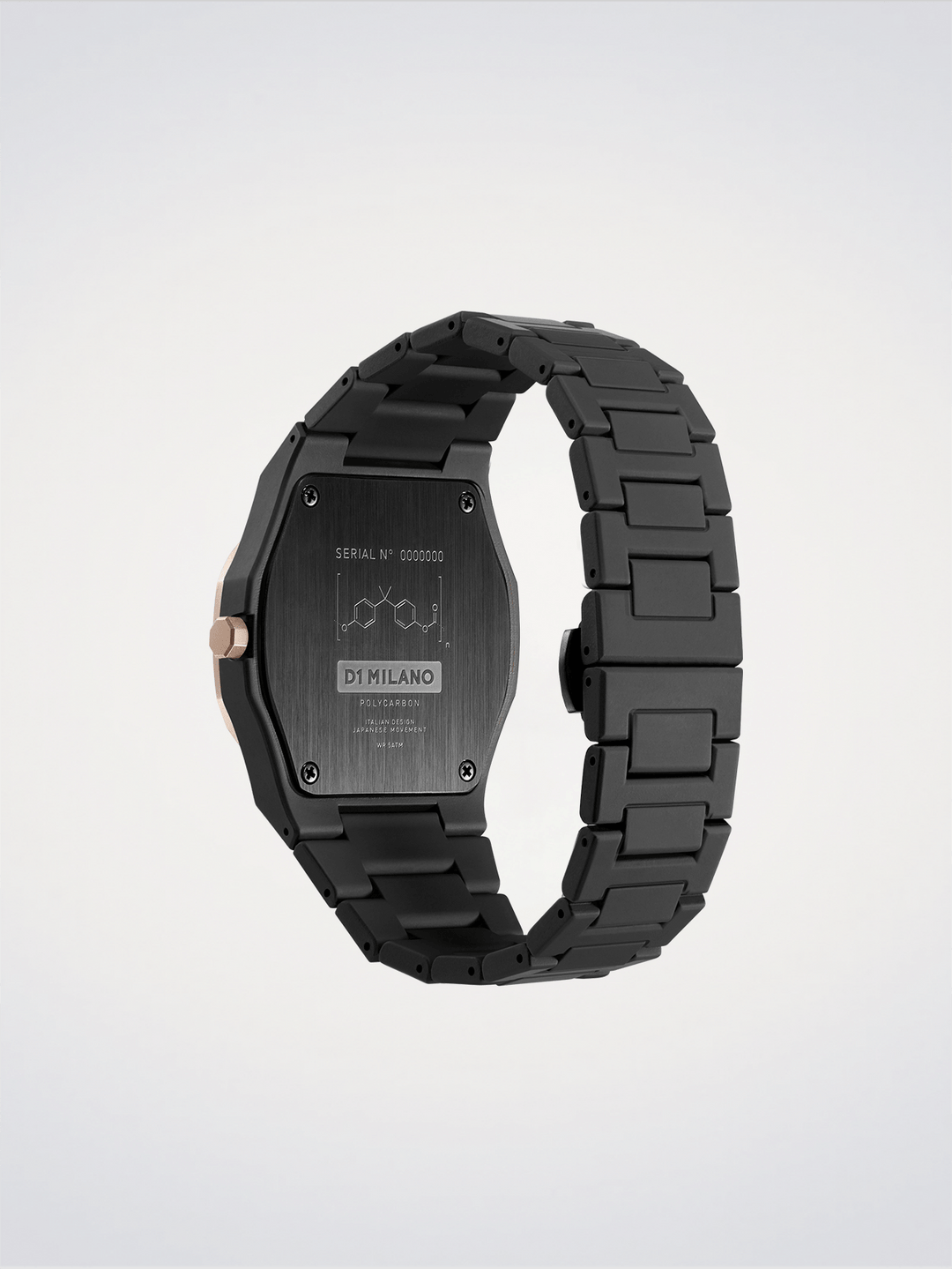 D1 Milano Black Mesh Polycarbon 40,5mm D1-PCBJ35