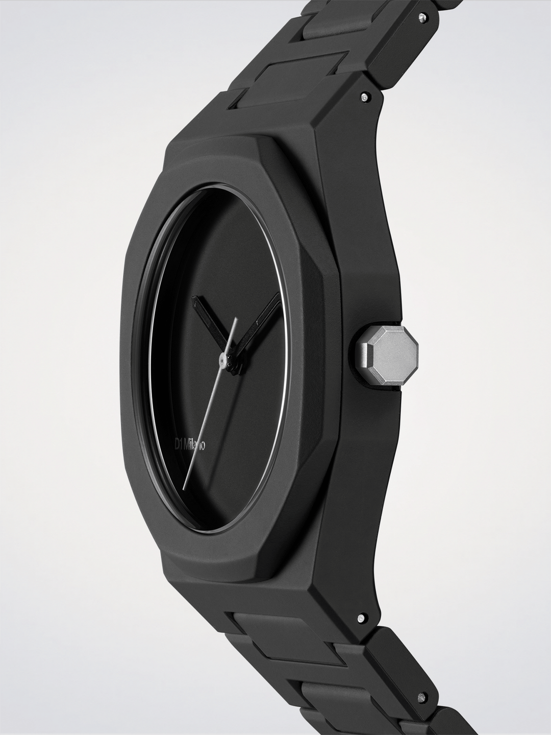 Montre D1 Milano Noir_01 Polycarbone 37 mm D1-PCBU07
