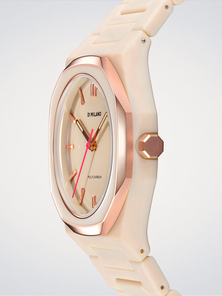 Montre D1 Milano Akebia Mesh Polycarbone 37 mm D1-PCBU15