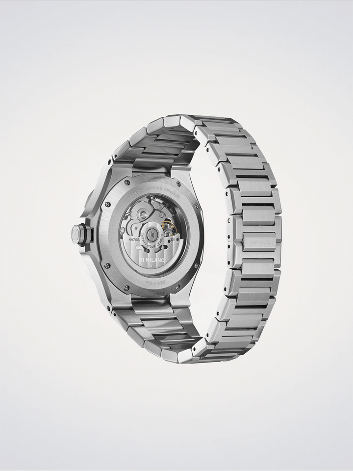 D1 Milano Silver Skeleton 41,5 mm D1-SKBJ10