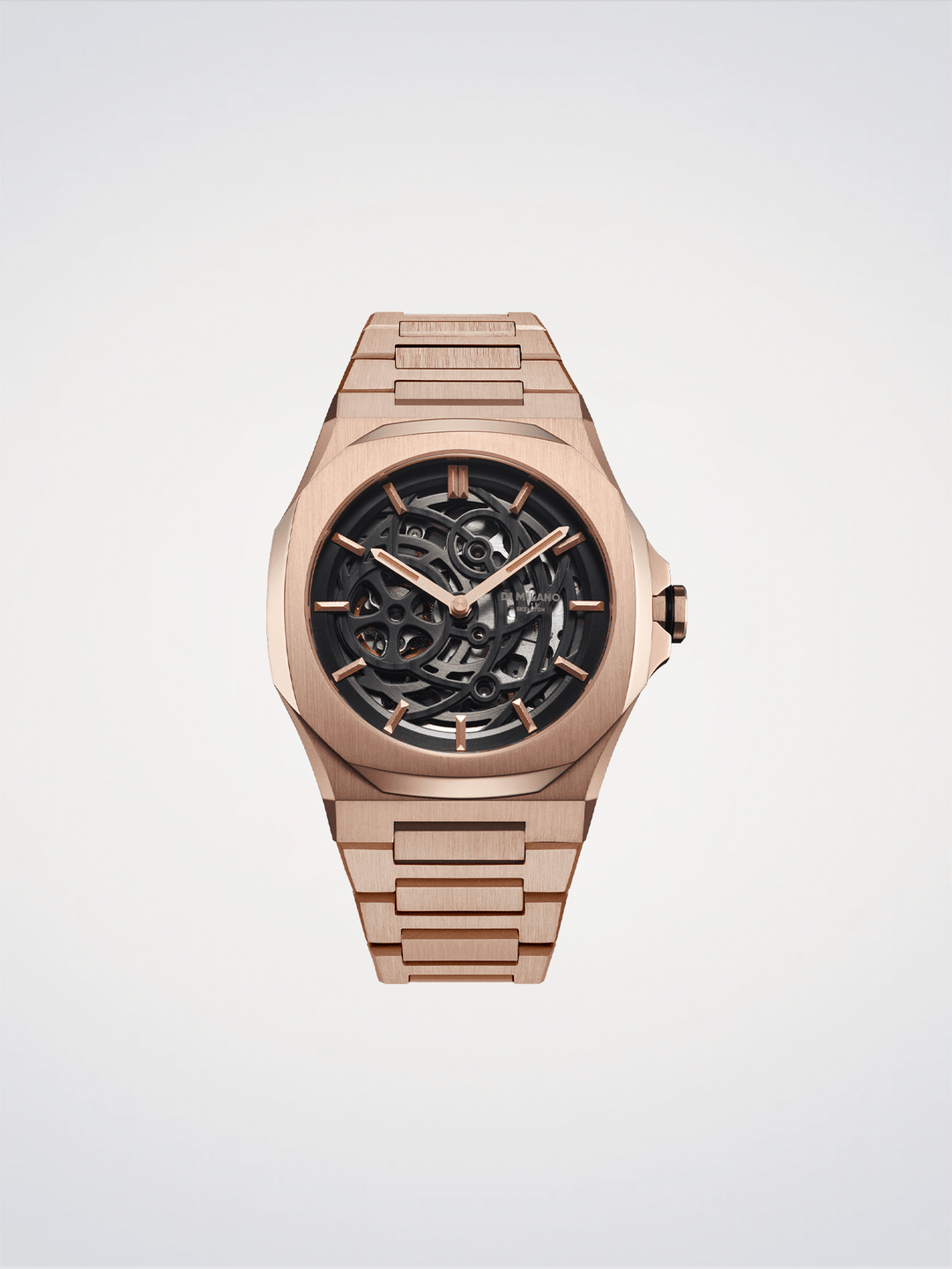D1 Milano Rose Gold Skeleton 41,5 mm D1-SKBJ12