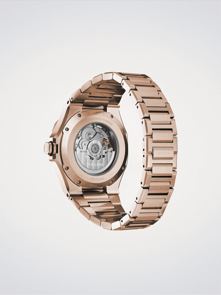 D1 Milano Rose Gold Skeleton 41,5 mm D1-SKBJ12