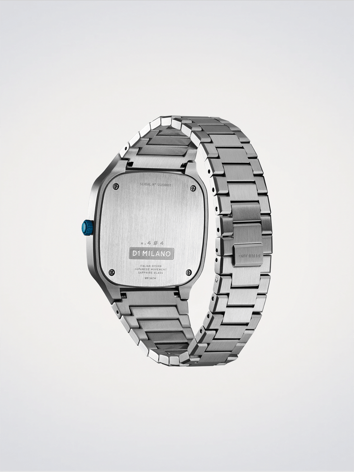 D1 Milano Silver Square 37 mm D1-SQBJ01