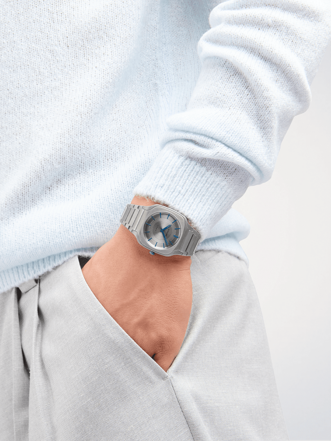 D1 Milano Titane Carré 37 mm D1-SQBJ02