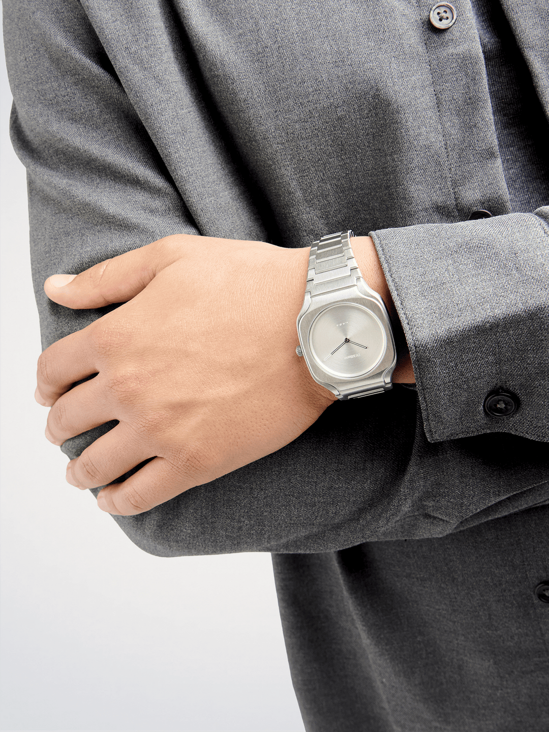 D1 Milano Grey Frame Square 37 mm D1-SQBJ10