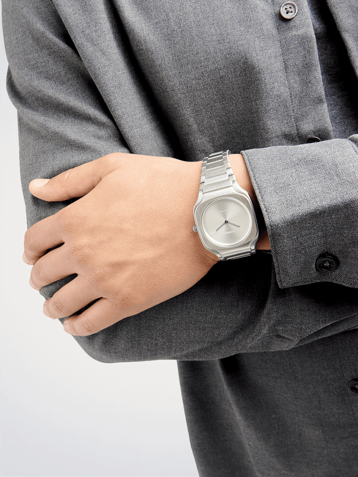 D1 Milano Grey Frame Square 37 mm D1-SQBJ10