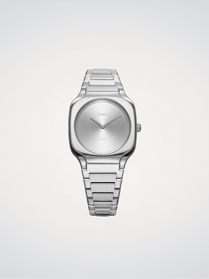 D1 Milano Disco Grey Square 32 mm D1-SQBL01