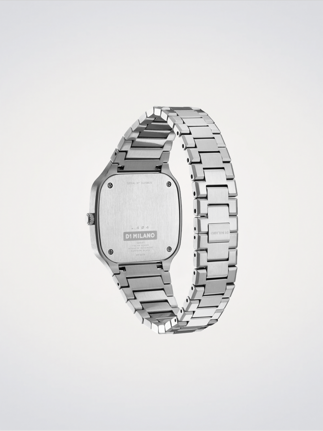 D1 Milano Disco Grey Square 32 mm D1-SQBL01