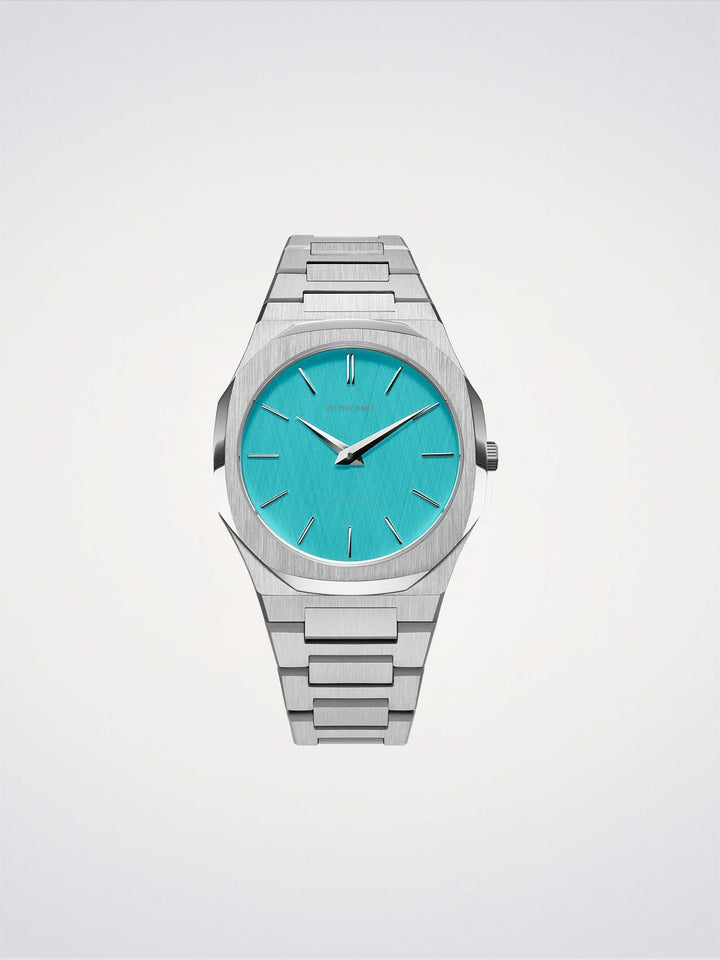 D1 Milano Hellblau, ultradünn, 38 mm, D1-UTBU08