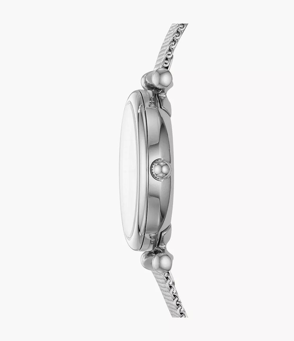 Fossil montre Carlie Mini Mini 28mm nacre quartz acier ES4432