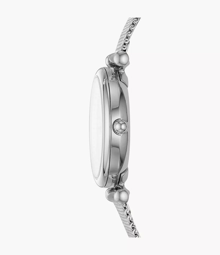 Fossil montre Carlie Mini Mini 28mm nacre quartz acier ES4432