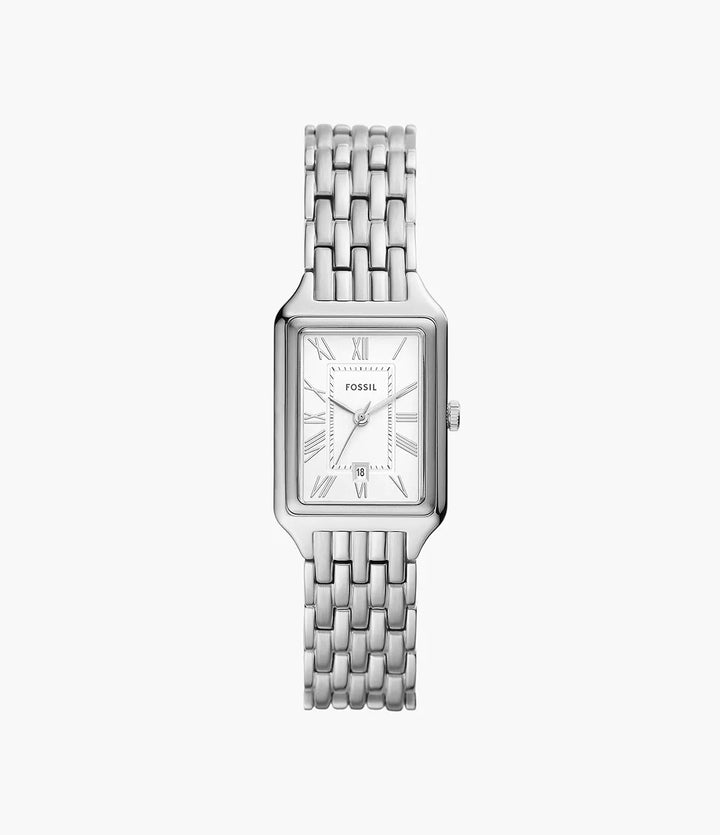 Montre Fossil Raquel 23mm acier quartz argenté ES5221