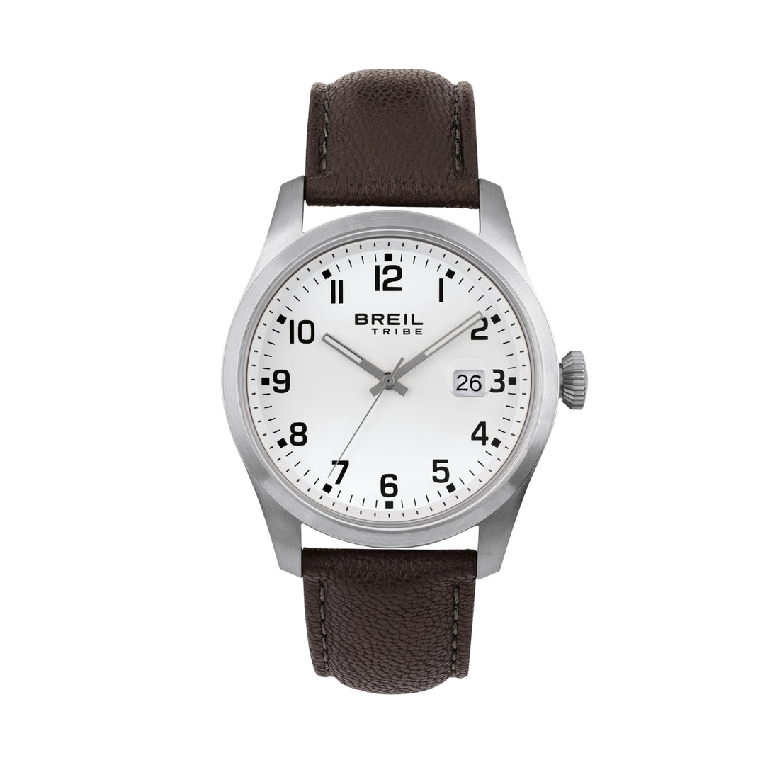 Breil Classic Elegece 42mm Wit Watch White Quartz Steel EW0663