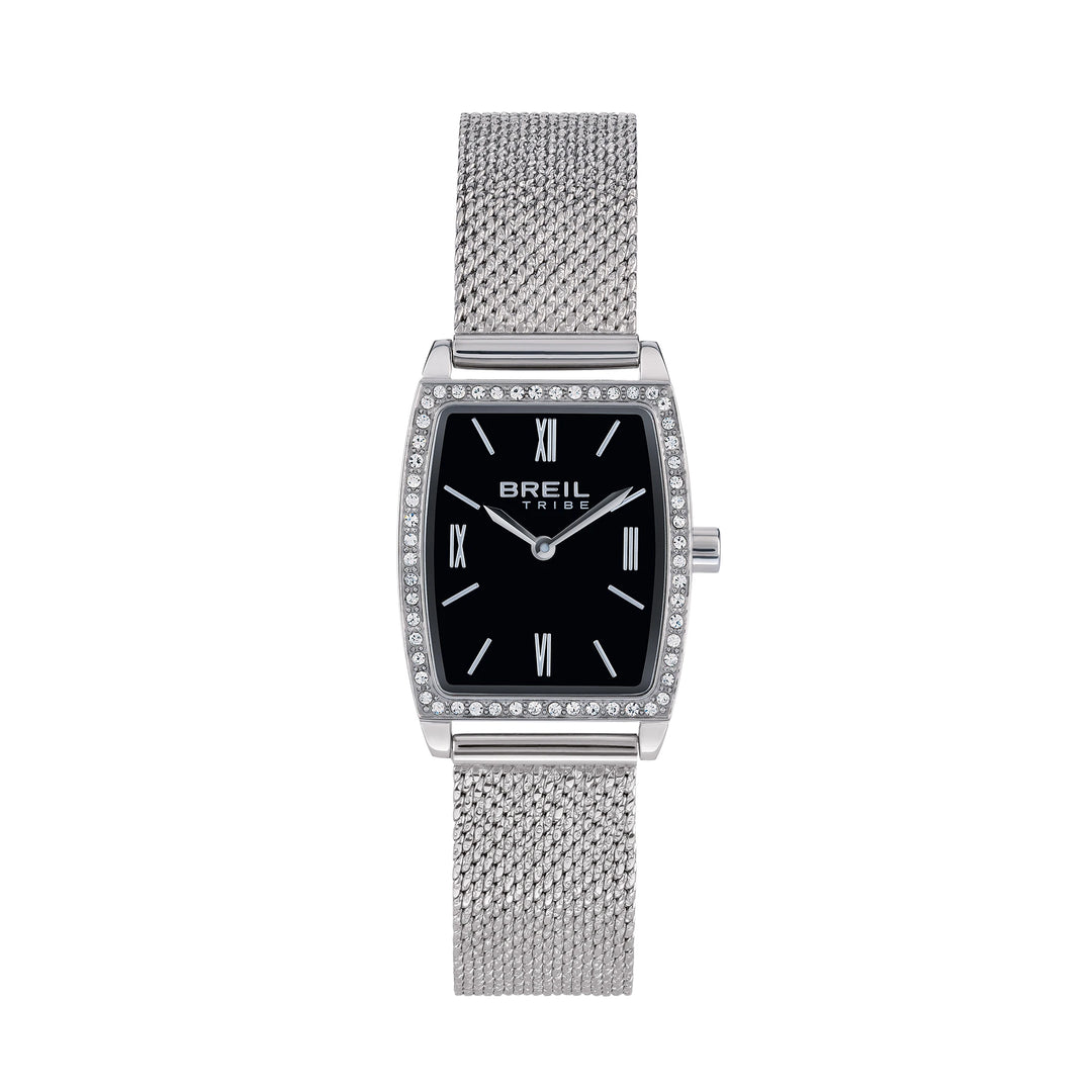 Breil Watch Althea 22 x 22,5 mm zwart kwarts staal EW0746