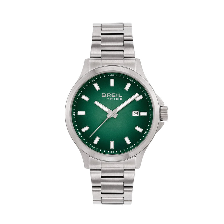 Montre Breil Kai 41mm acier quartz vert EW0781