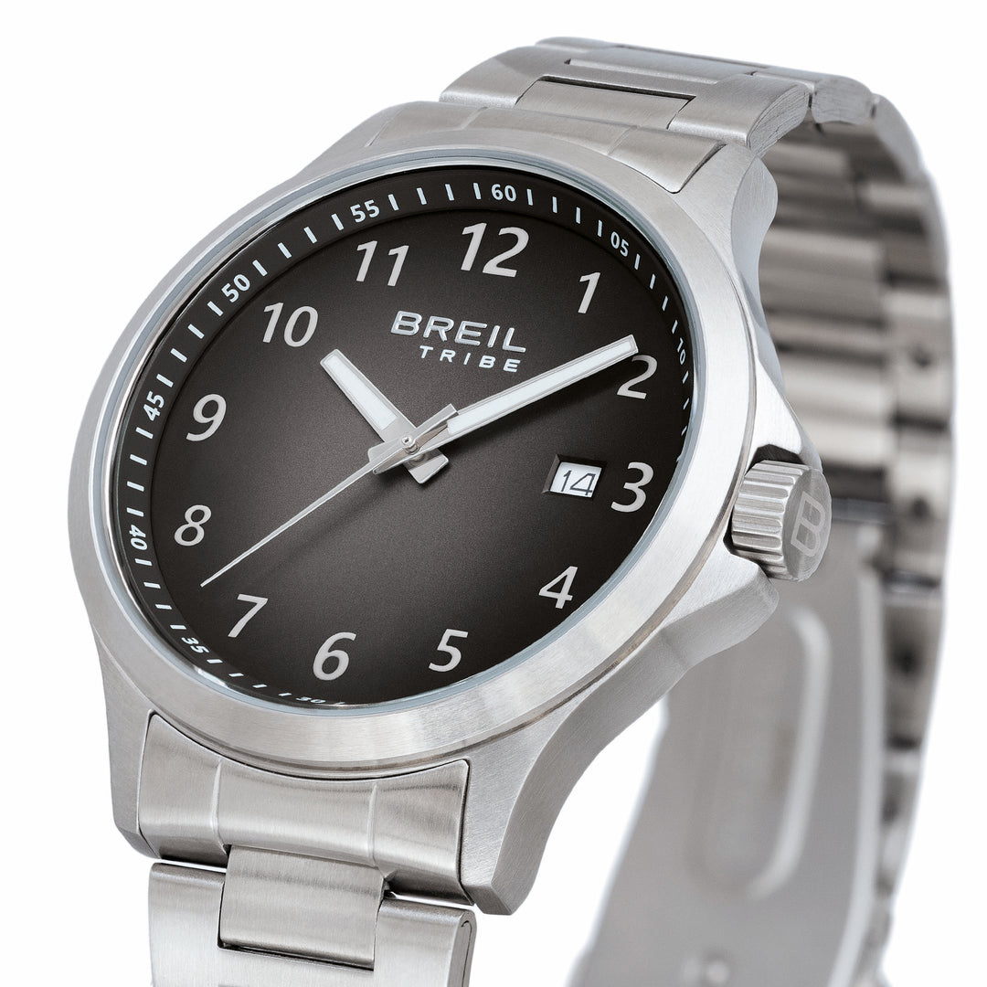 Montre Breil Kai 41mm acier quartz gris EW0782