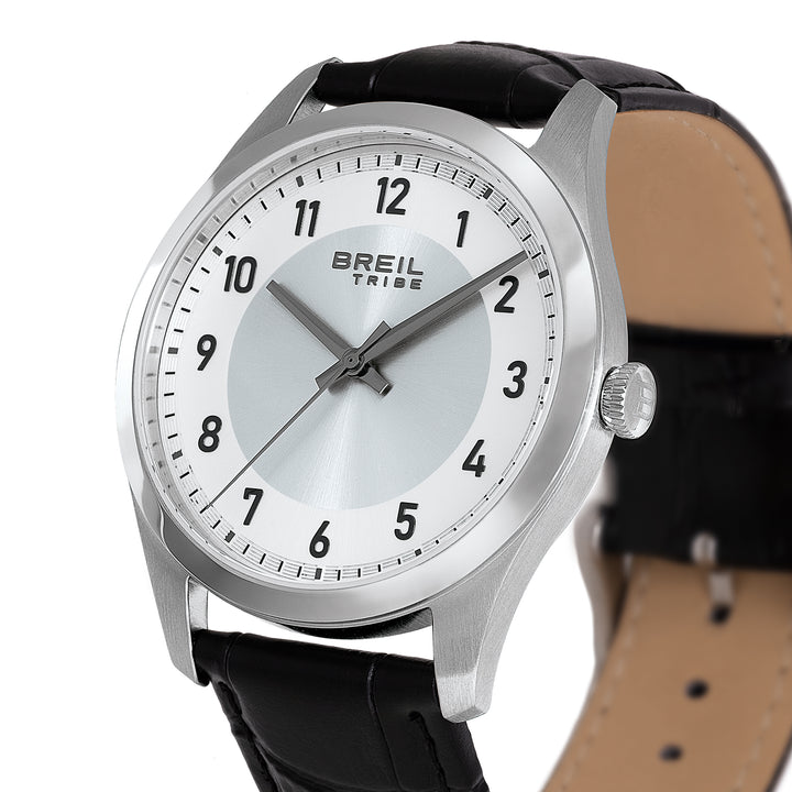 Breil Refine watch 39mm silver quartz steel EW0792