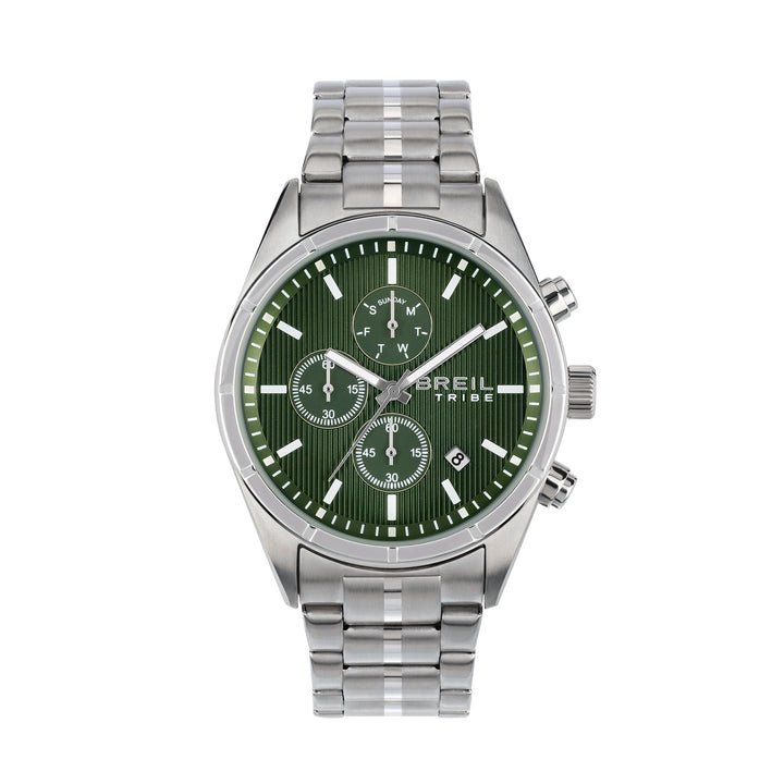 Reloj Breil Captain Chrono 42mm acero cuarzo verde EW0796