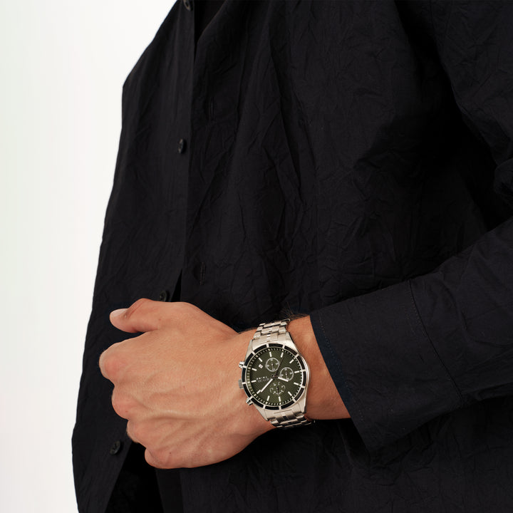 Reloj Breil Captain Chrono 42mm acero cuarzo verde EW0796