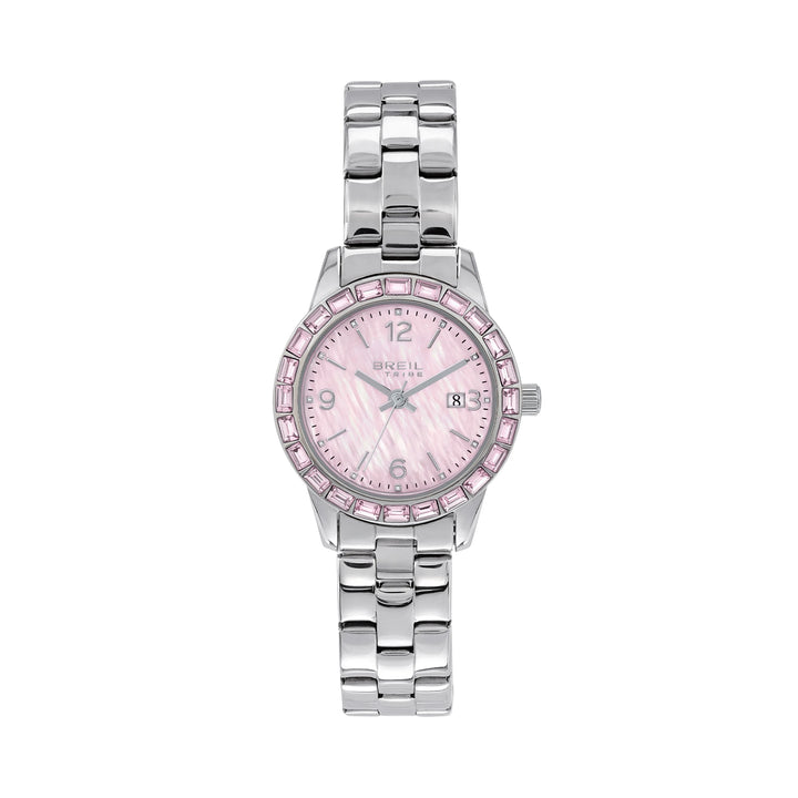 Breil orologio Glow And Go 30mm madreperla rosa quarzo acciaio EW0824