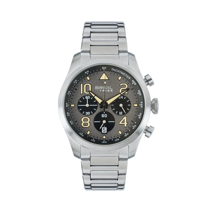 Reloj Breil Recon Chrono 42mm acero cuarzo gris EW0839