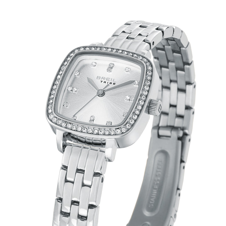 Breil Aurea watch 23mm silver quartz steel EW0848