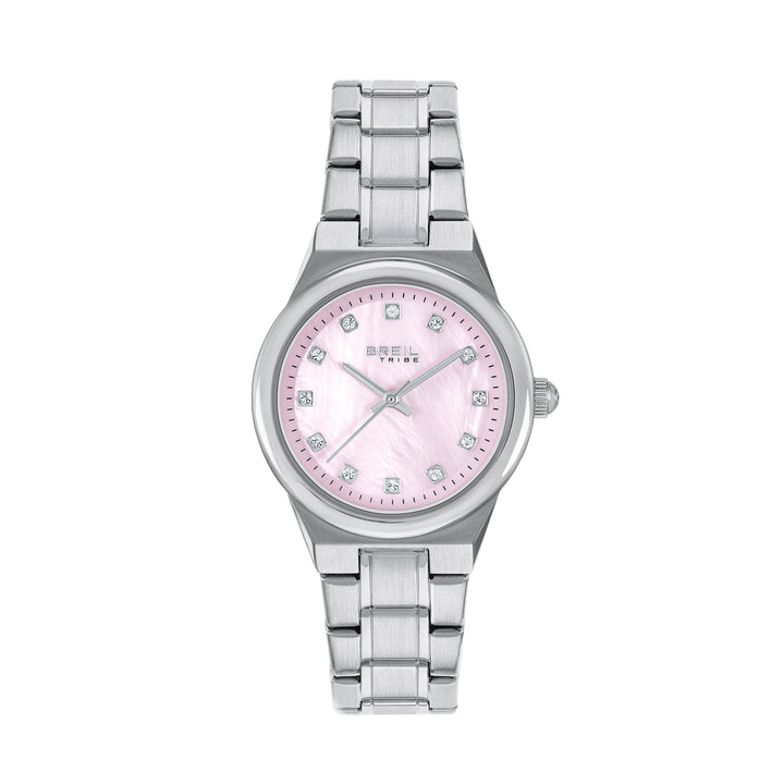 Breil Uhr Fiji 30 mm rosa Quarzstahl EW0853
