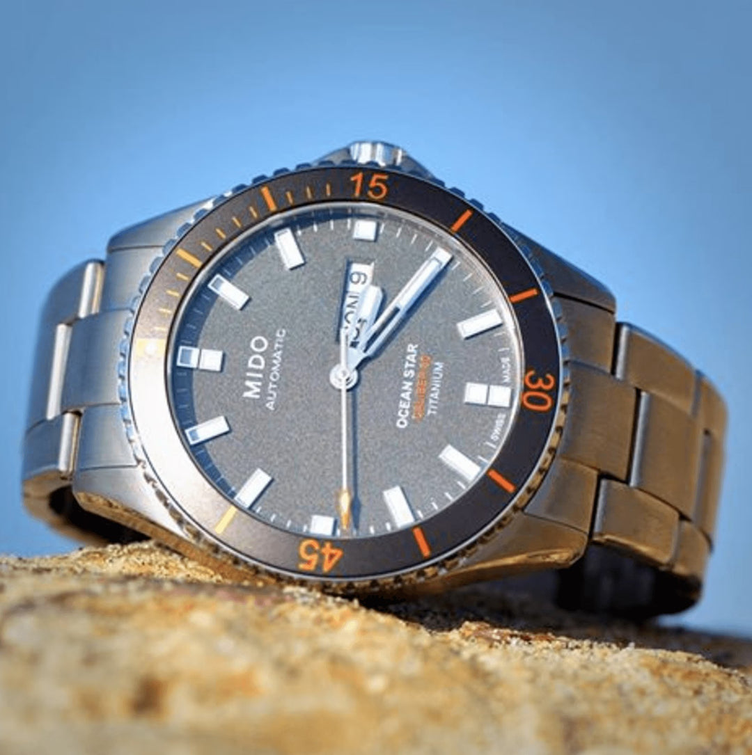 Mido orologio Ocean Star Caliber 80 automatico titanio M026.430.44.061.00